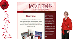 Desktop Screenshot of jackiebraun.com